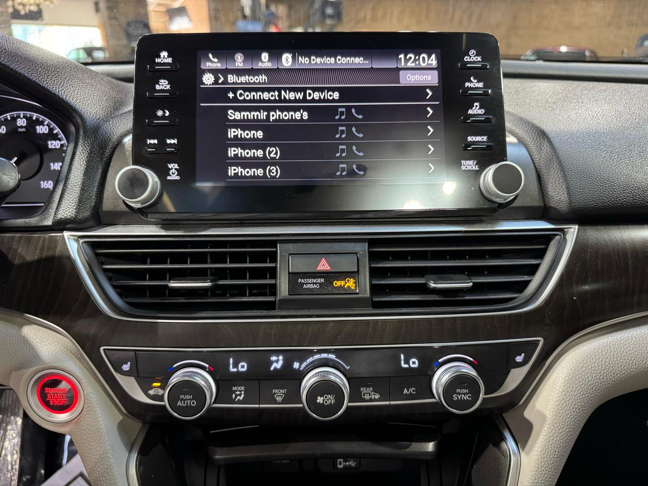 Honda Accord Sedan EX-L 1.5T CVT 2018