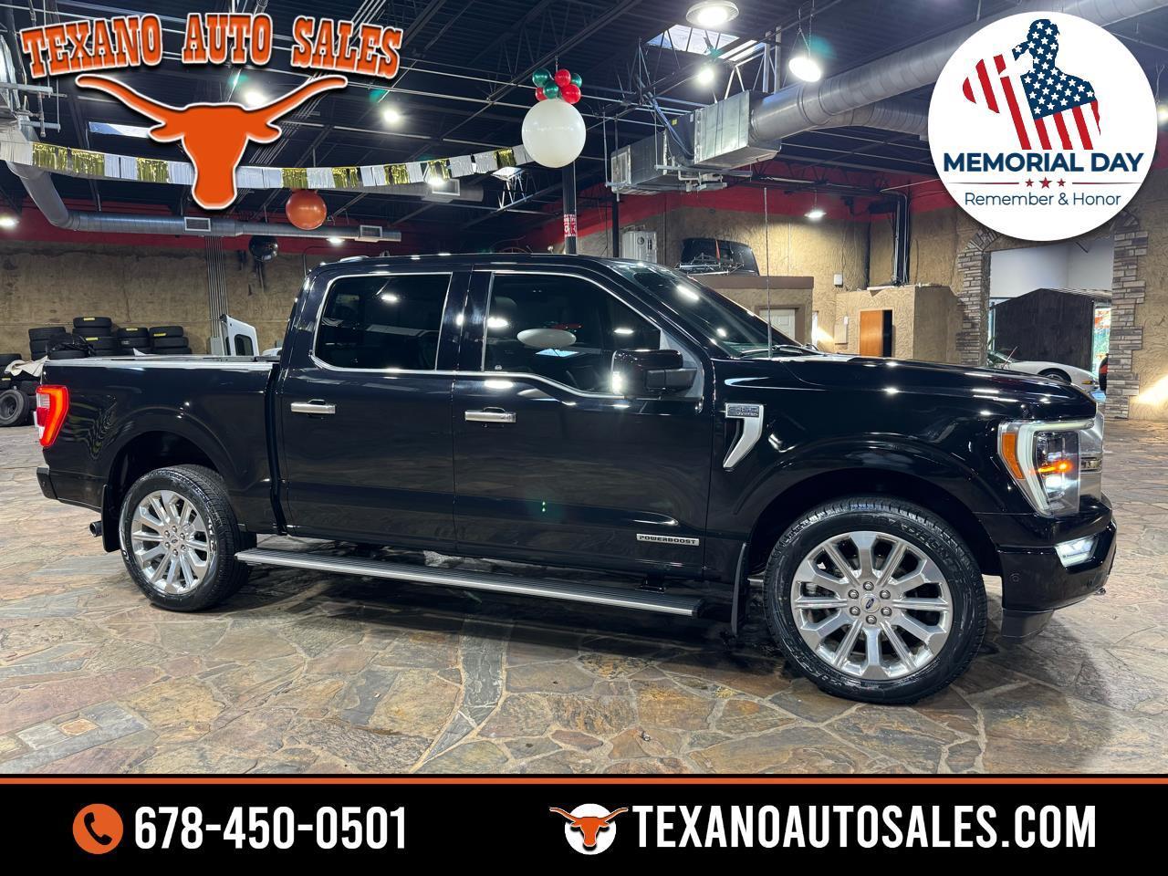 2021 Ford F-150 Limited 4WD SuperCrew 5.5' Box
