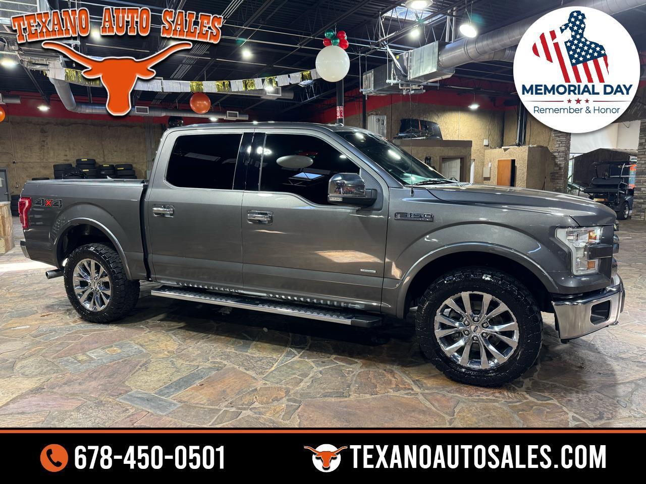 Ford F-150 Lariat 4WD SuperCrew 5.5' Box 2017