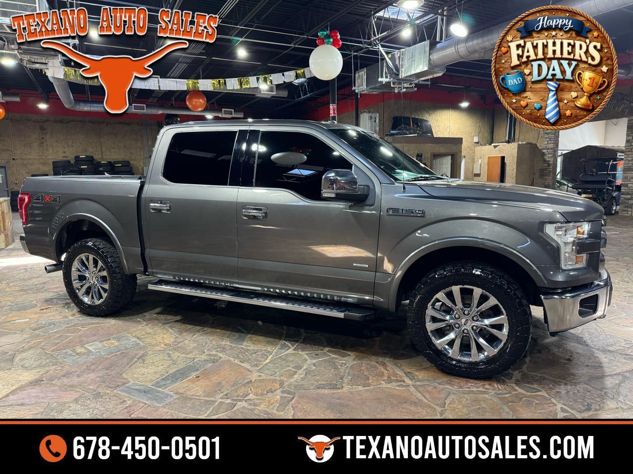 2017 Ford F-150 Lariat 4WD SuperCrew 5.5' Box