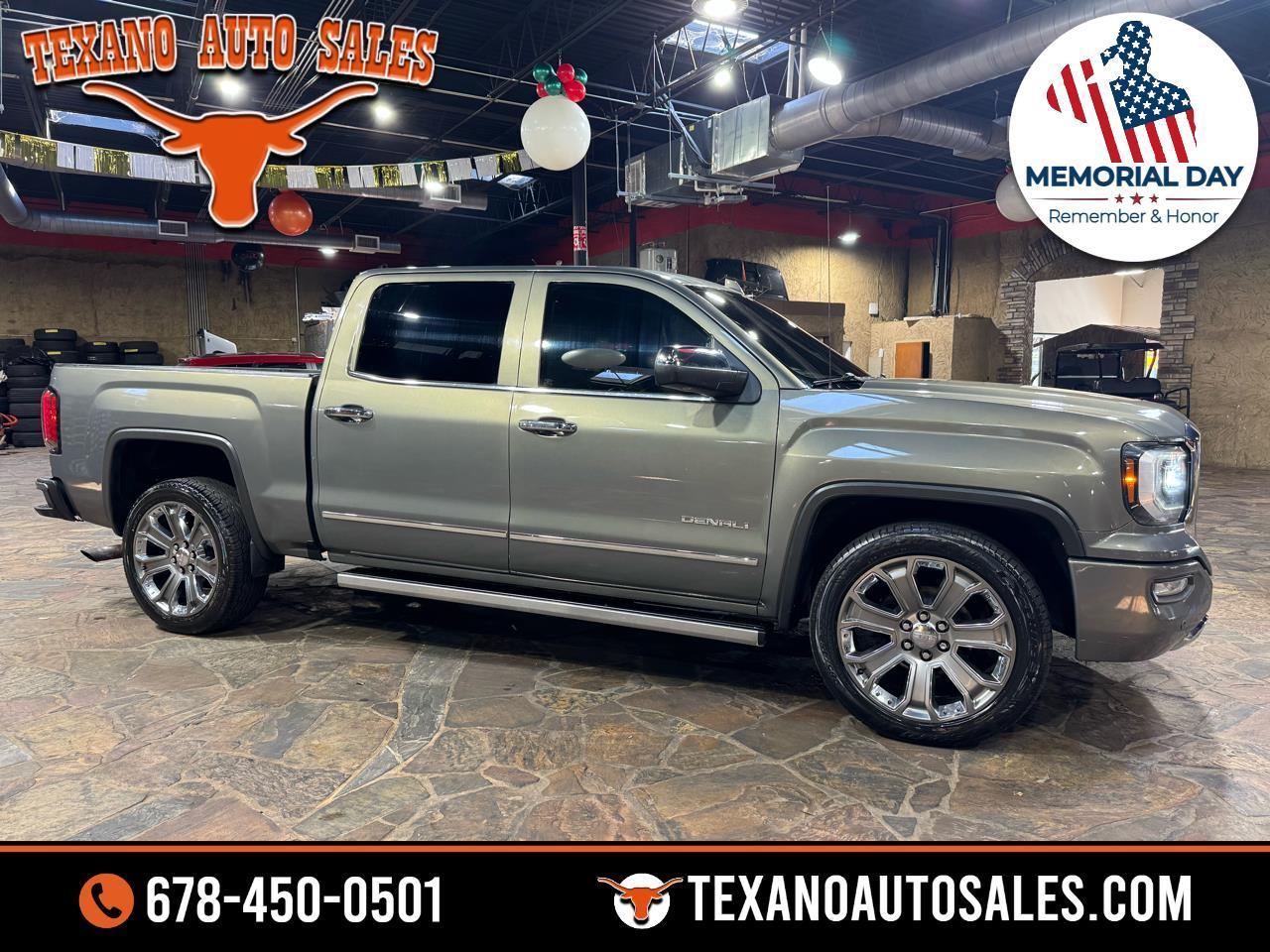 2018 GMC Sierra 1500 4WD Crew Cab 143.5" Denali