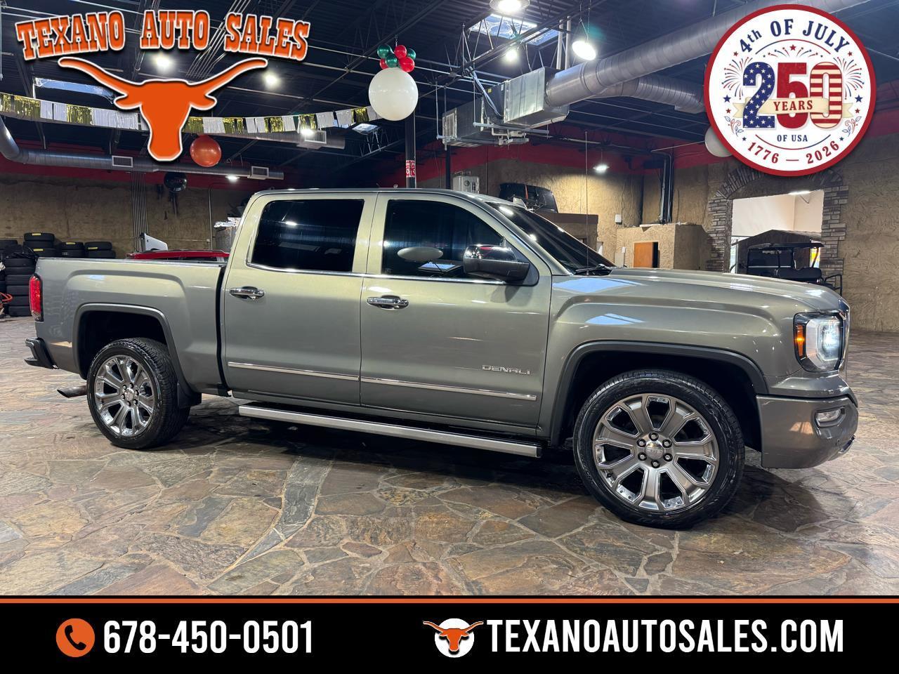 2018 GMC Sierra 1500 4WD Crew Cab 143.5" Denali