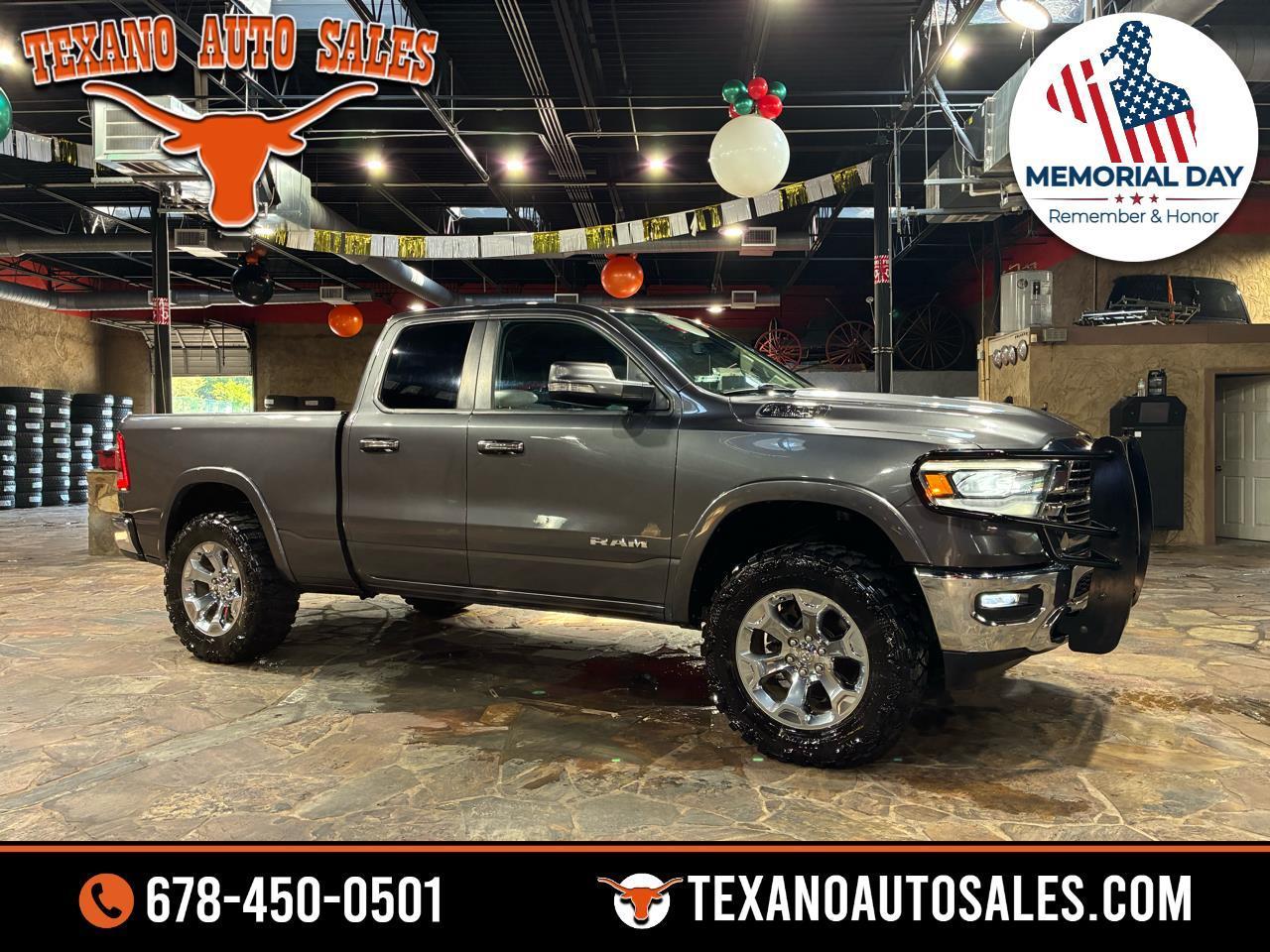 2020 RAM 1500 Laramie 4x2 Quad Cab 6'4" Box
