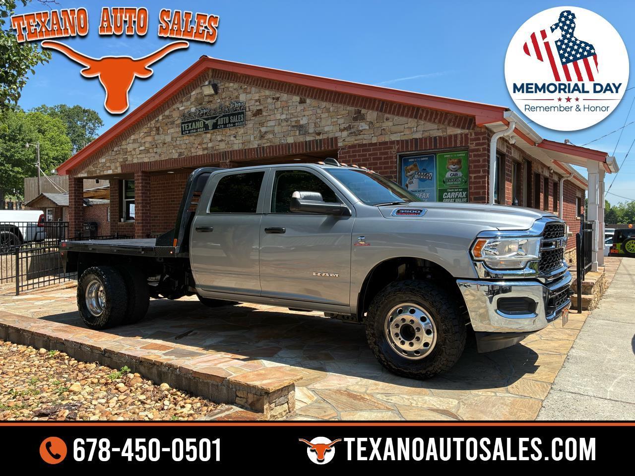 RAM 3500 Tradesman 4x4 Crew Cab 8' Box 2020