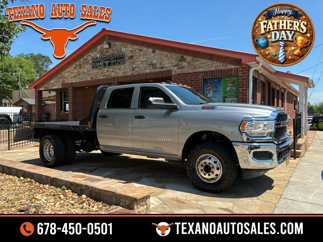 2020 RAM 3500 Tradesman 4x4 Crew Cab 8' Box