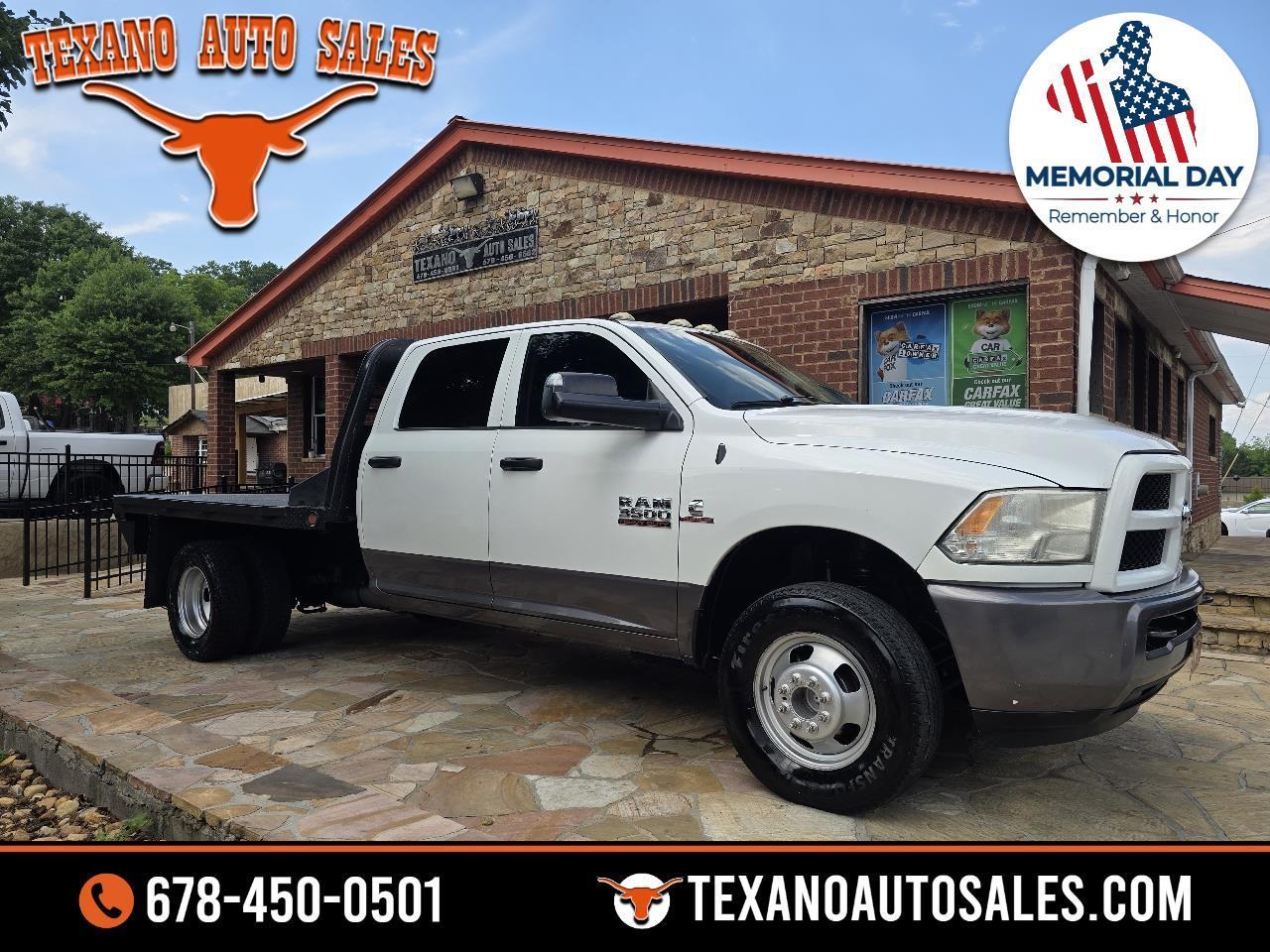 RAM 3500 4WD Crew Cab 172" WB 60" CA Tradesman 2014