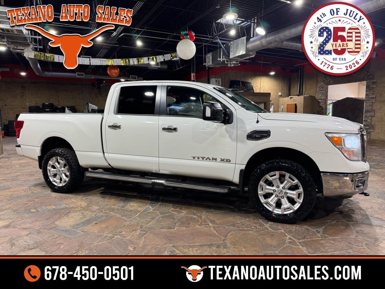 2017 Nissan Titan XD 4x2 Gas Crew Cab SV