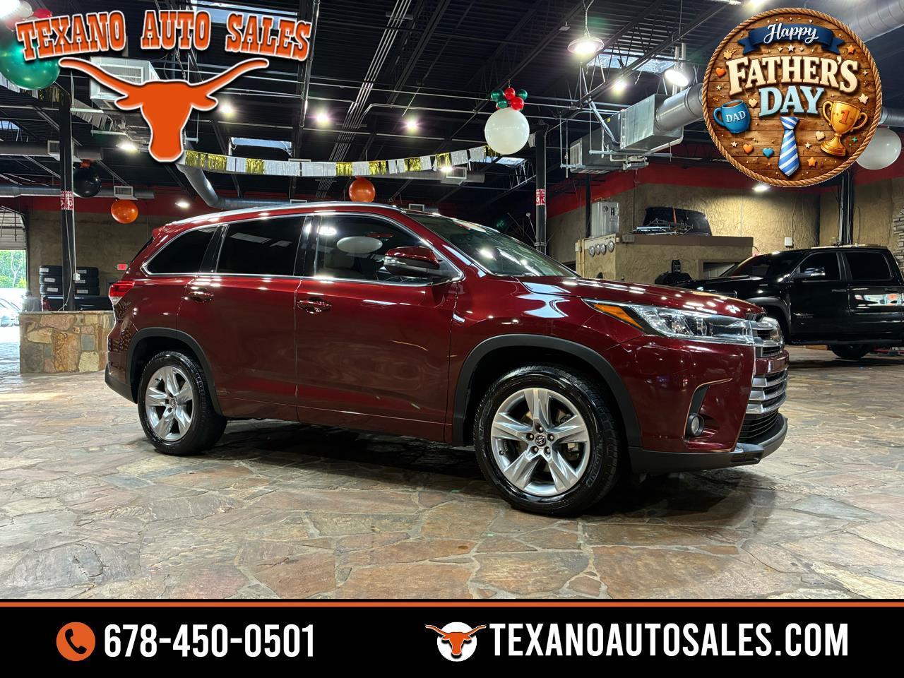 Toyota Highlander Limited V6 FWD (Natl) 2017