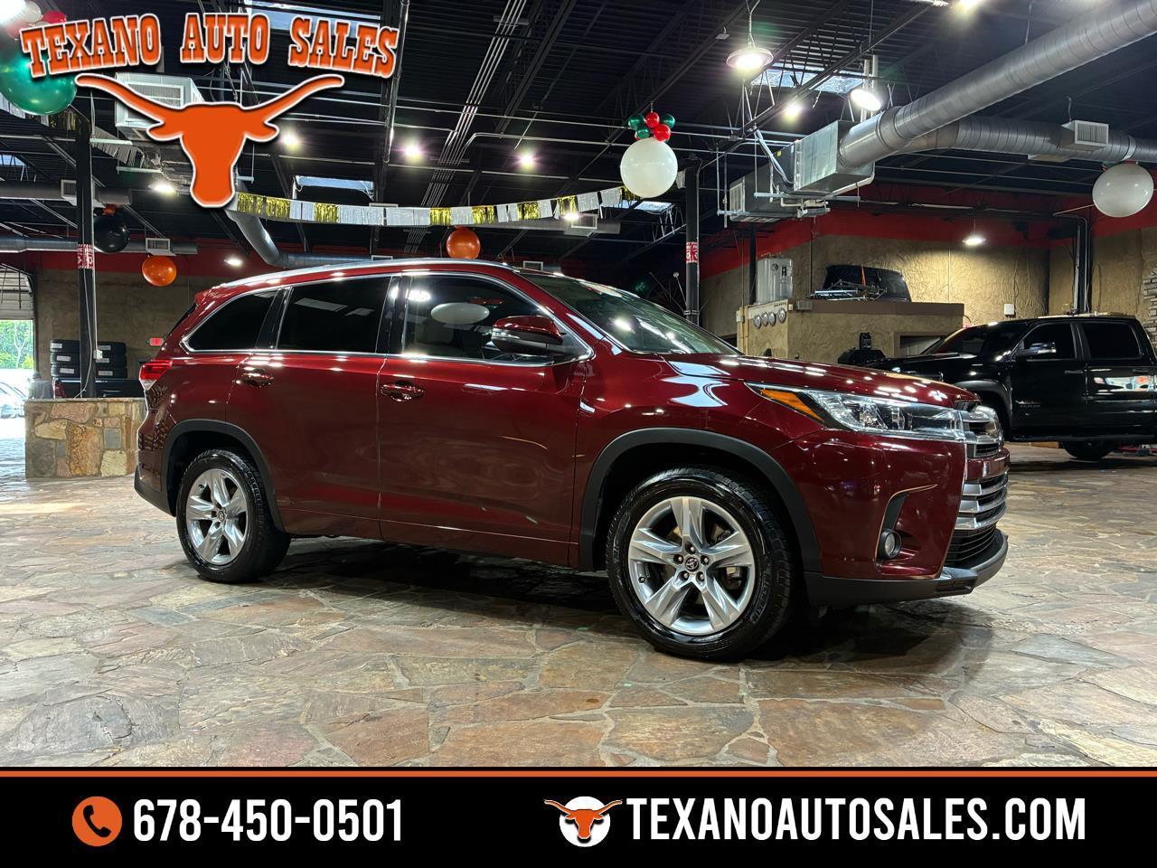 2017 Toyota Highlander Limited V6 FWD (Natl)