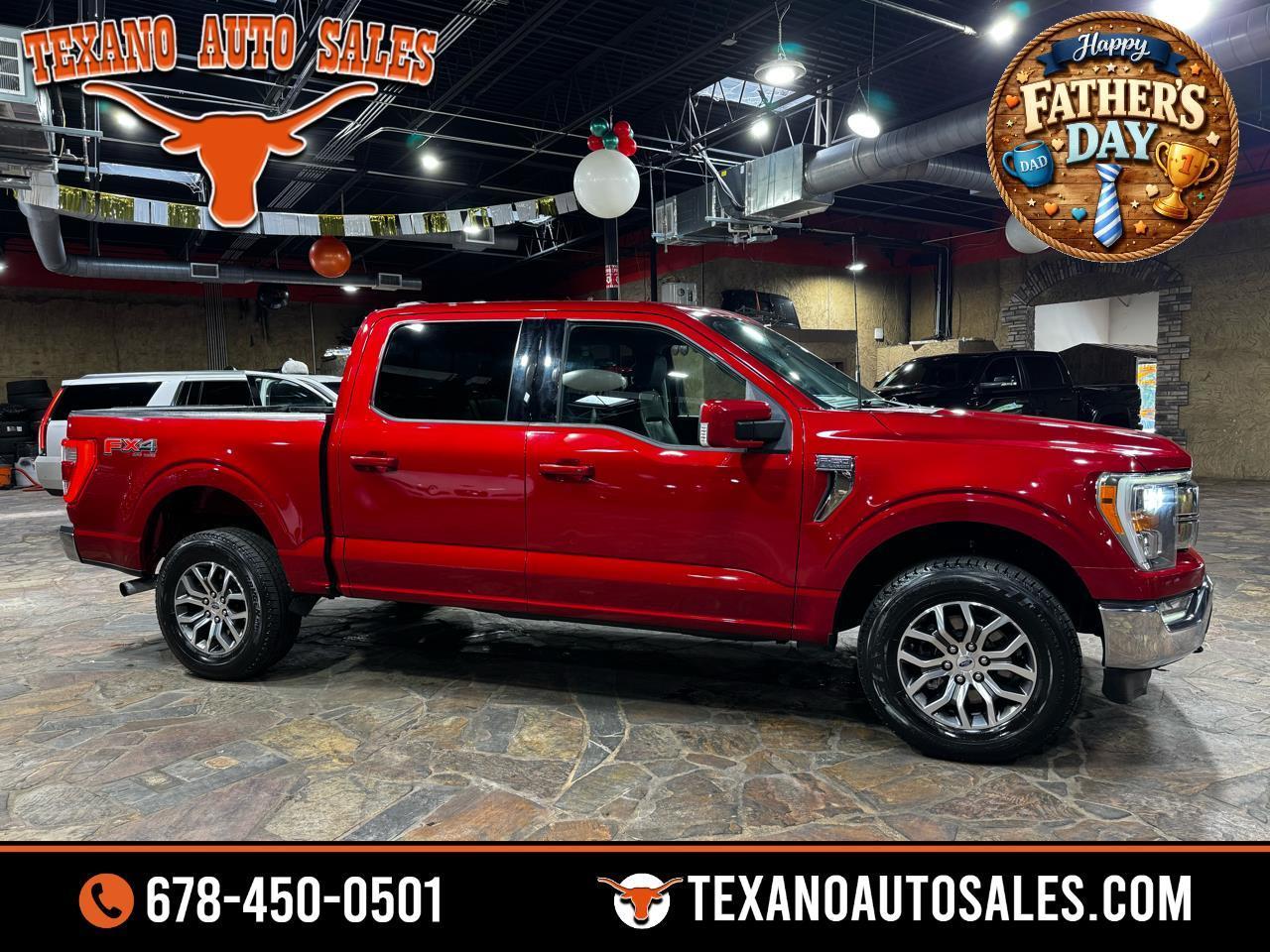Ford F-150 Lariat SuperCrew 5.5-ft. Bed 4WD 2022