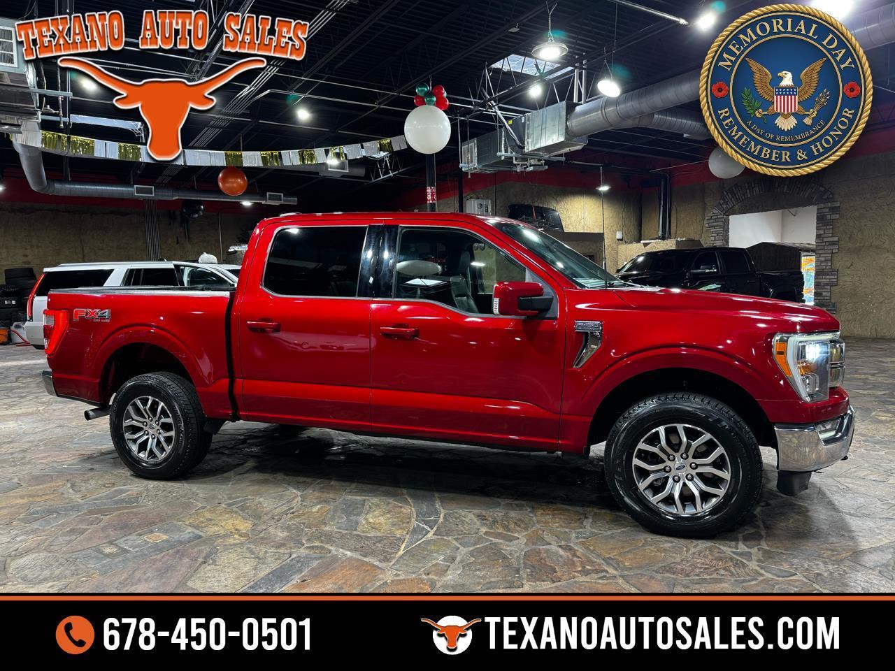 2022 Ford F-150 4WD SuperCrew 145" Lariat
