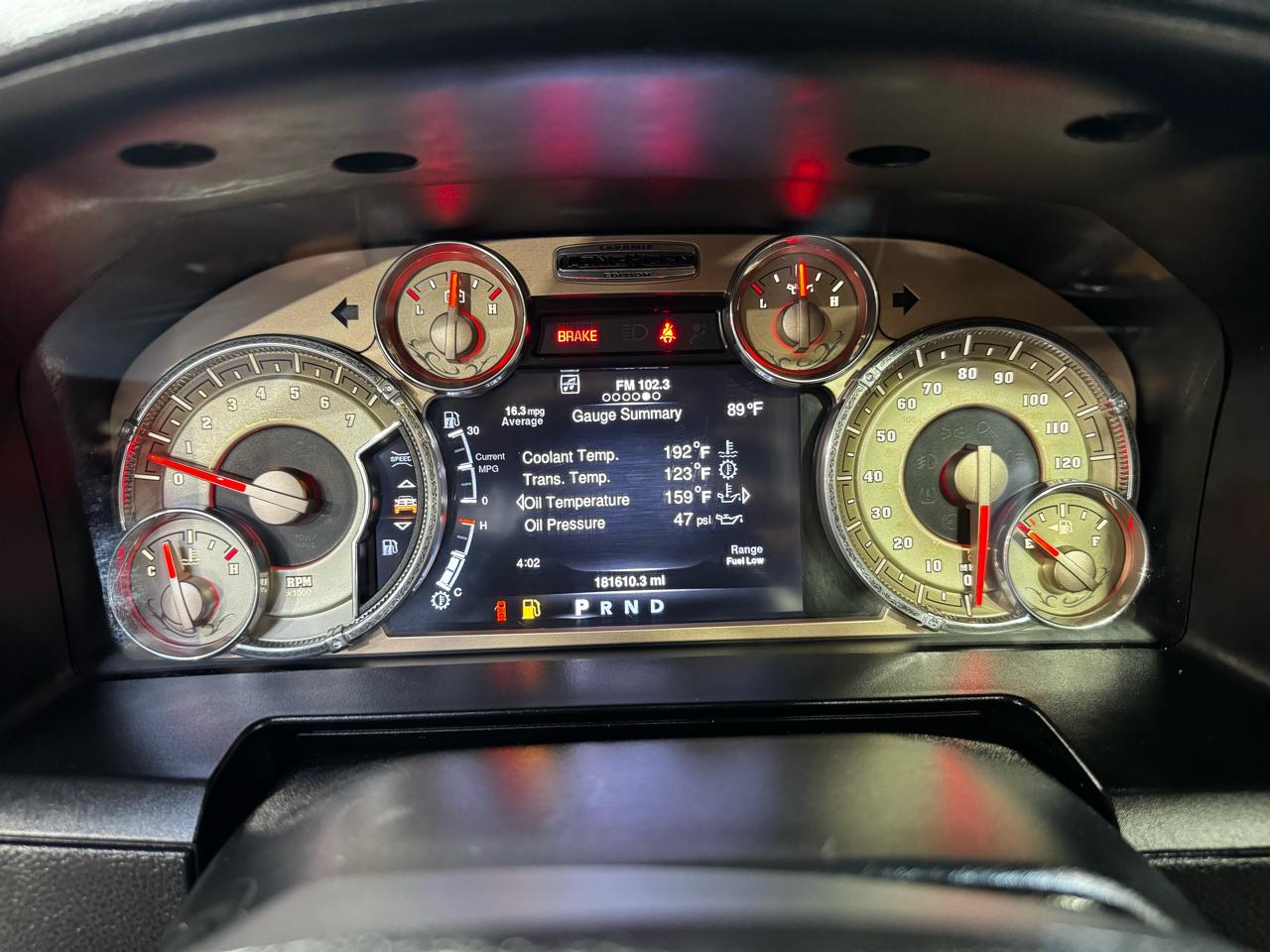 RAM 1500 4WD Crew Cab 140.5" Longhorn 2016