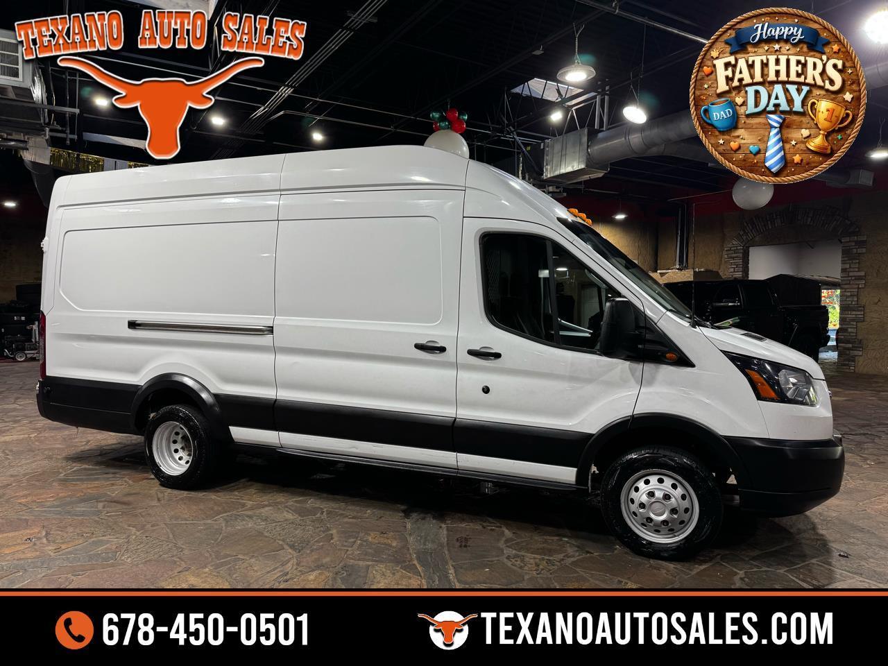 Ford Transit Van T-350 HD 148" EL Hi Rf 9950 GVWR Sliding RH Dr DRW 2019
