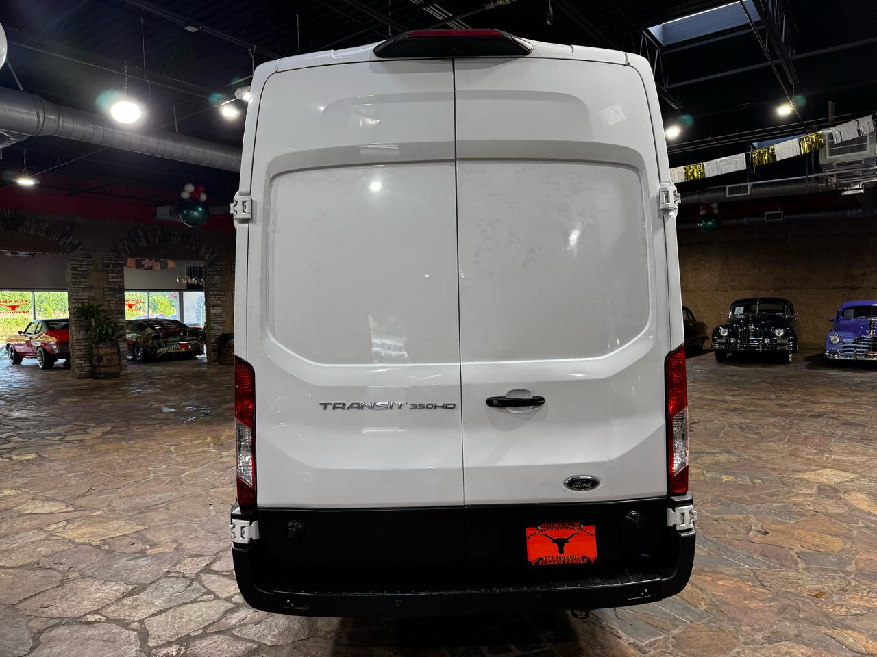 Ford Transit Van T-350 HD 148" EL Hi Rf 9950 GVWR Sliding RH Dr DRW 2019