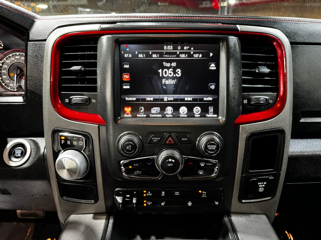 RAM 1500 2WD Crew Cab 140.5" Rebel 2016