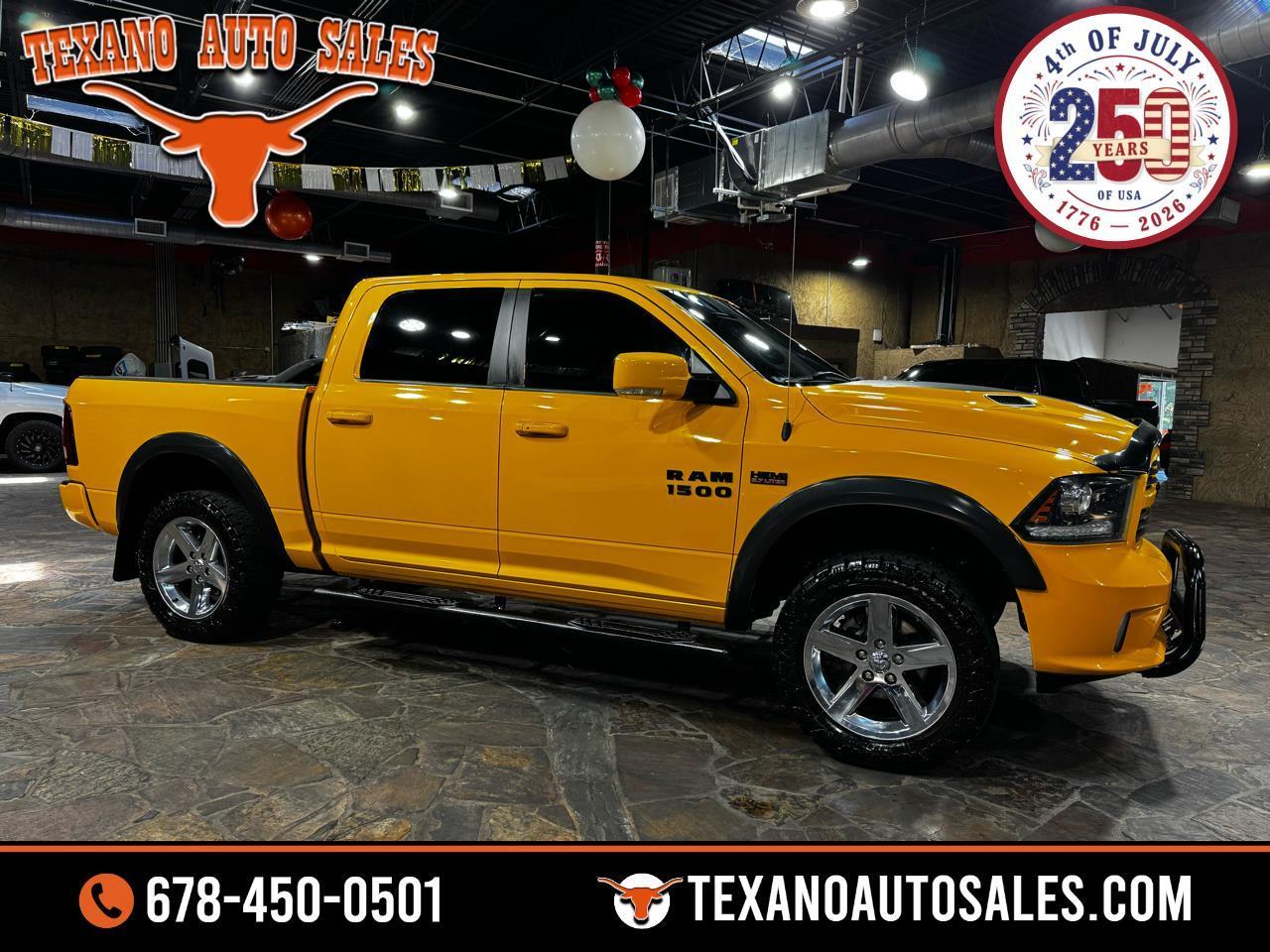 2016 RAM 1500 4WD Crew Cab 140.5" Sport