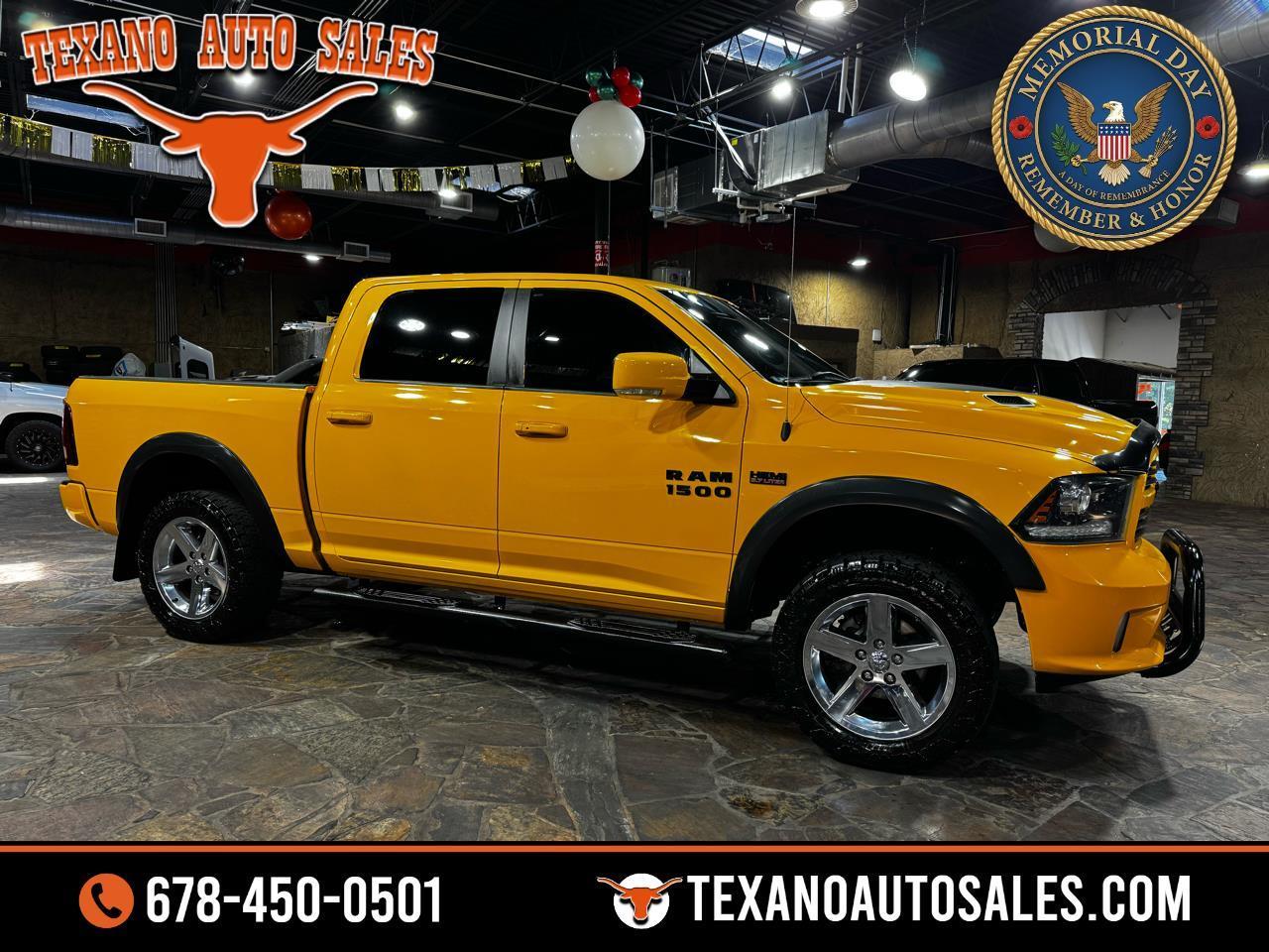 2016 RAM 1500 4WD Crew Cab 140.5" Sport