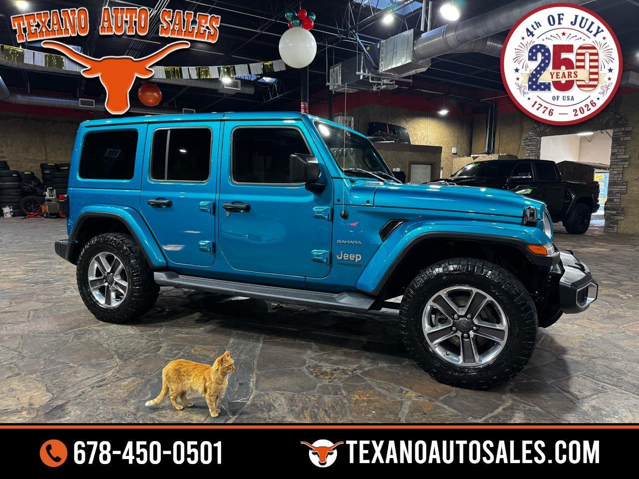 2020 Jeep Wrangler Unlimited Sahara 4x4