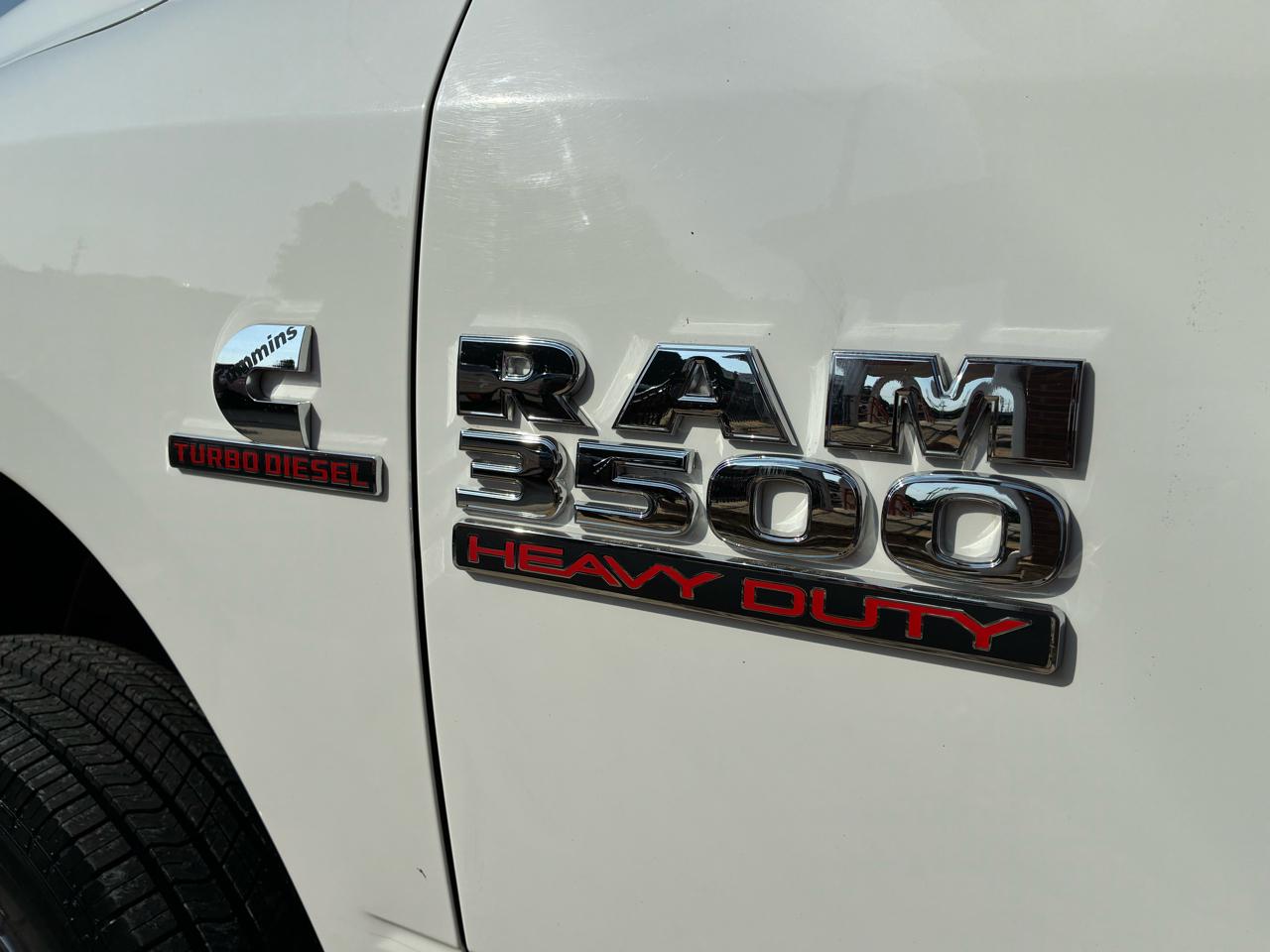 RAM 3500 Chassis Cab Tradesman 2WD Crew Cab 60" CA 172.4" WB 2018
