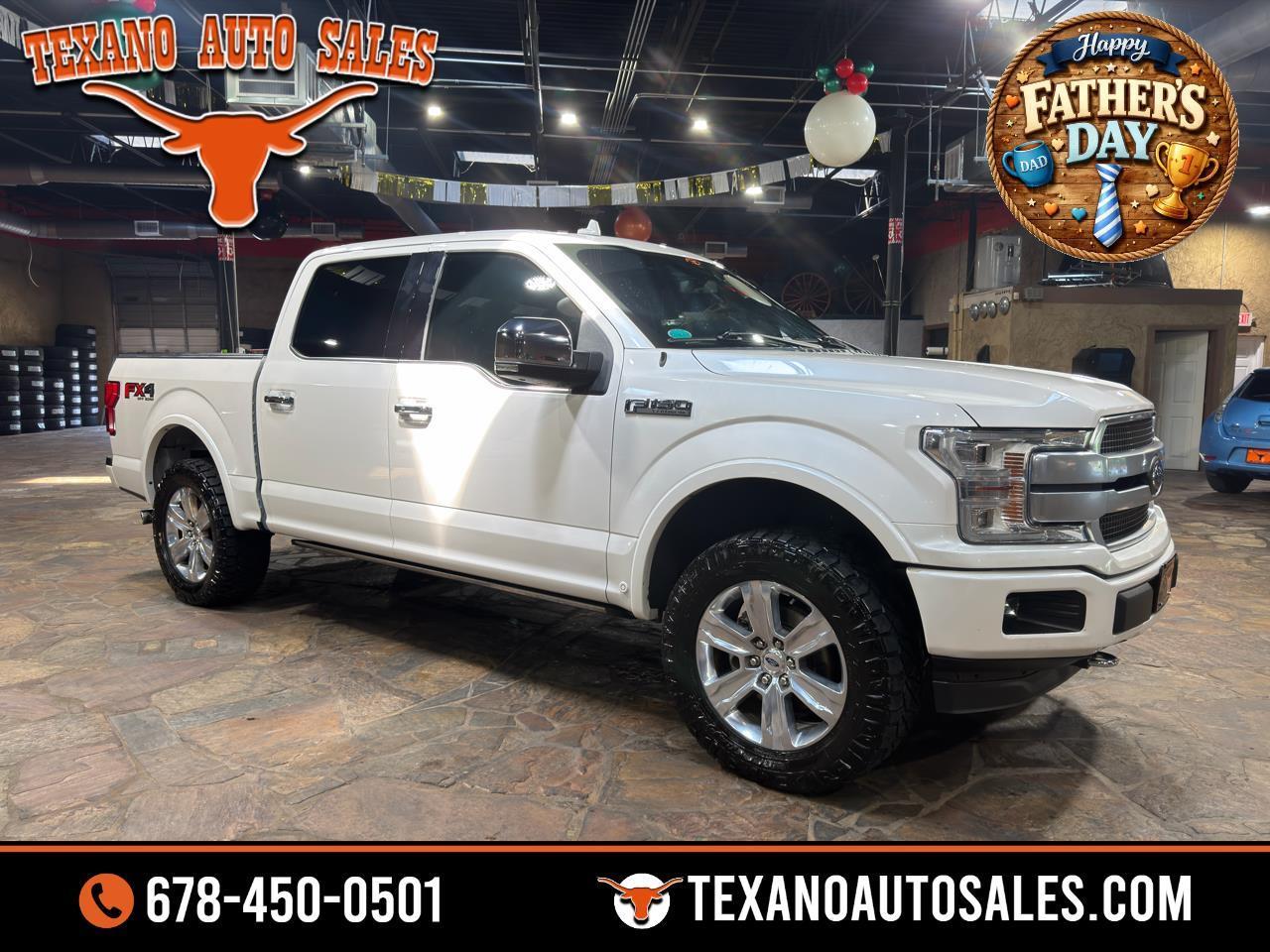 Ford F-150 Platinum 4WD SuperCrew 5.5' Box 2018