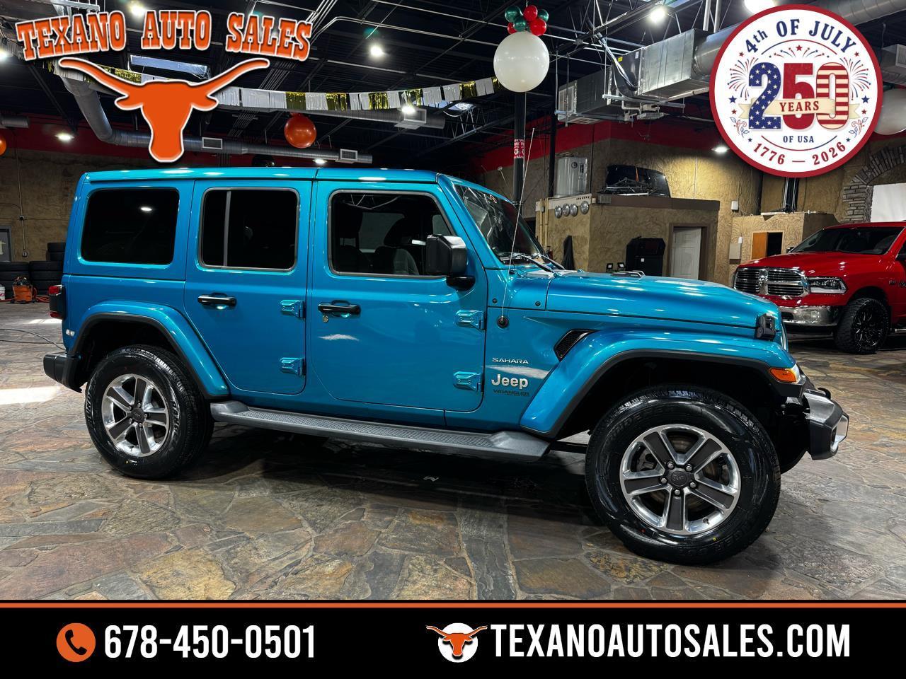 2019 Jeep Wrangler Unlimited Sahara 4x4