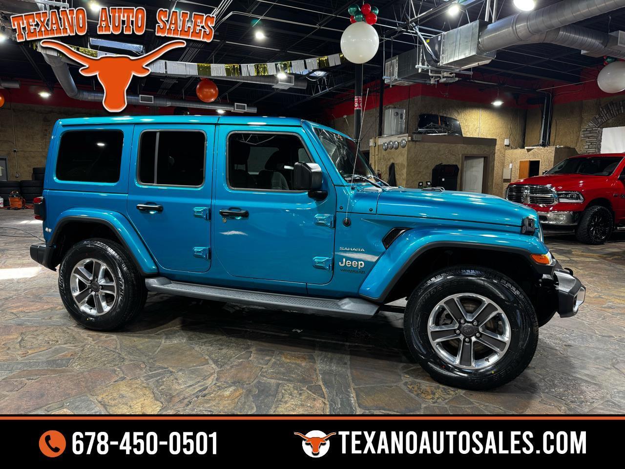 2019 Jeep Wrangler Unlimited Sahara 4x4
