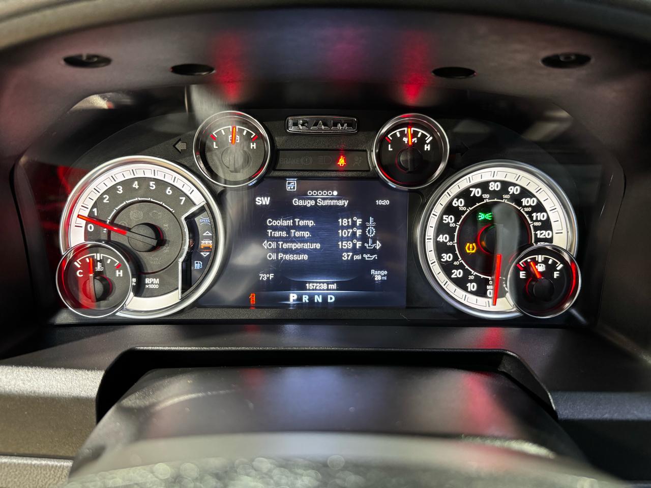 RAM 1500 4WD Crew Cab 140.5" Big Horn 2013