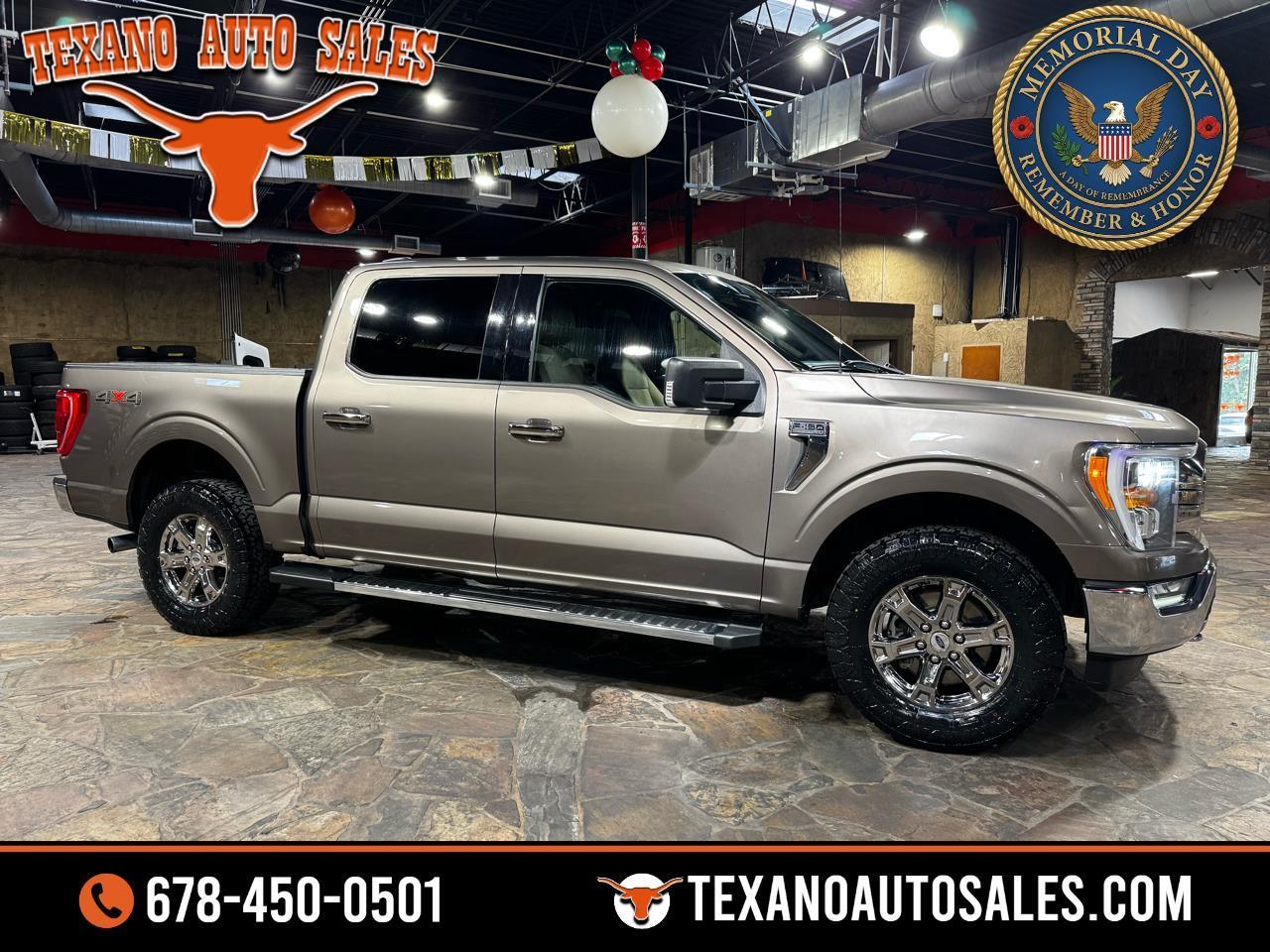 2021 Ford F-150 4WD SuperCrew 145" XLT
