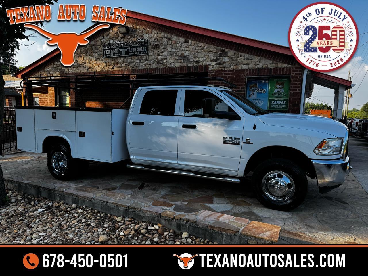 RAM 3500 Chassis Cab Tradesman 2WD Crew Cab 60" CA 172.4" WB 2018