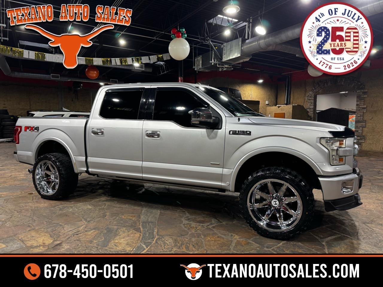 Ford F-150 4WD SuperCrew 145" Platinum 2016