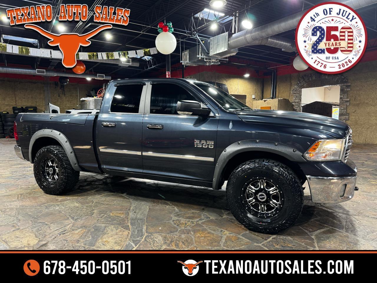 RAM 1500 4WD Quad Cab 140.5" Big Horn 2013