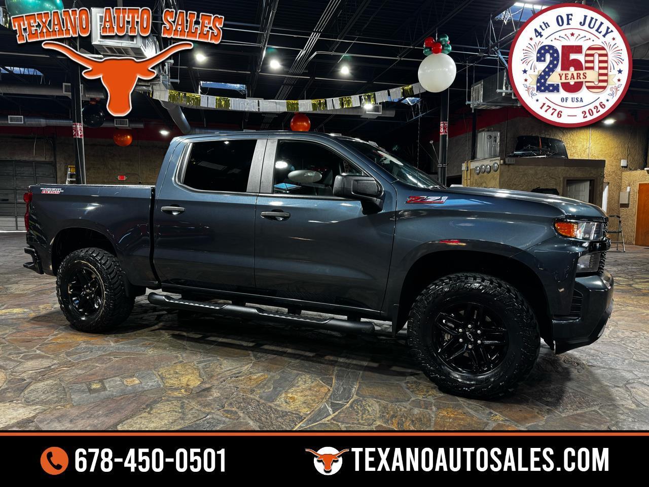Chevrolet Silverado 1500 4WD Crew Cab 147" Custom Trail Boss 2021