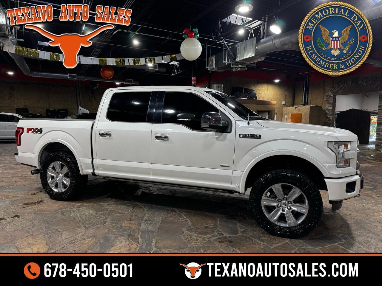 2016 Ford F-150 4WD SuperCrew 145" Platinum