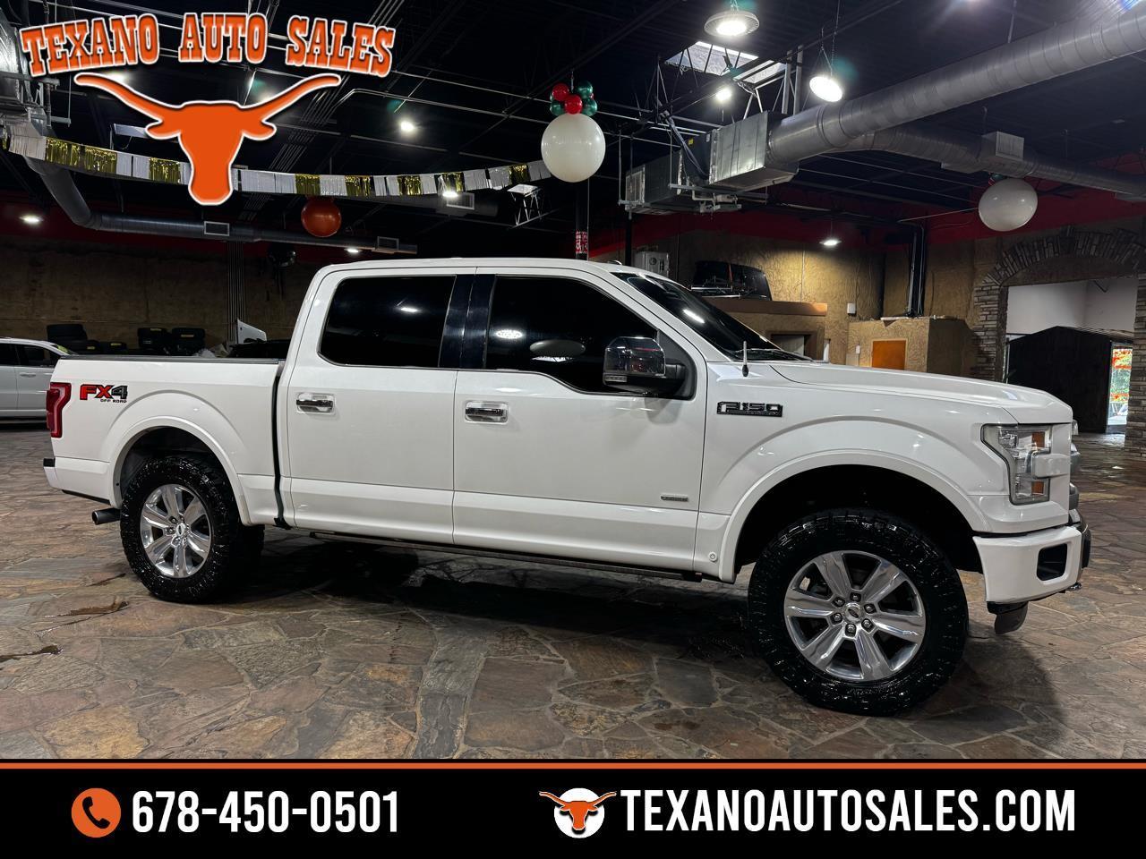 2016 Ford F-150 4WD SuperCrew 145" Platinum