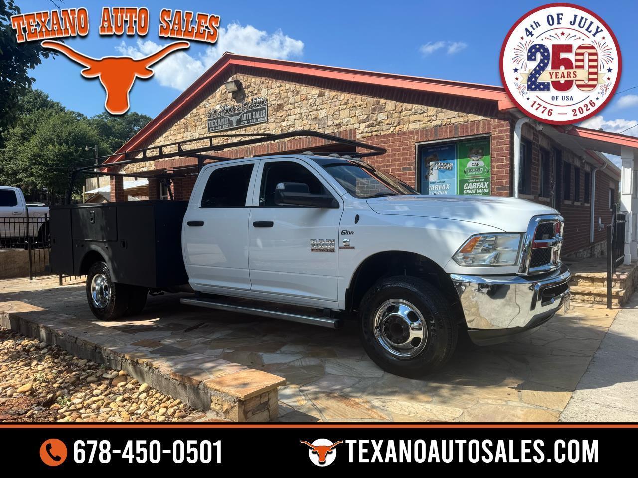 RAM 3500 2WD Crew Cab 172" WB 60" CA Tradesman 2016