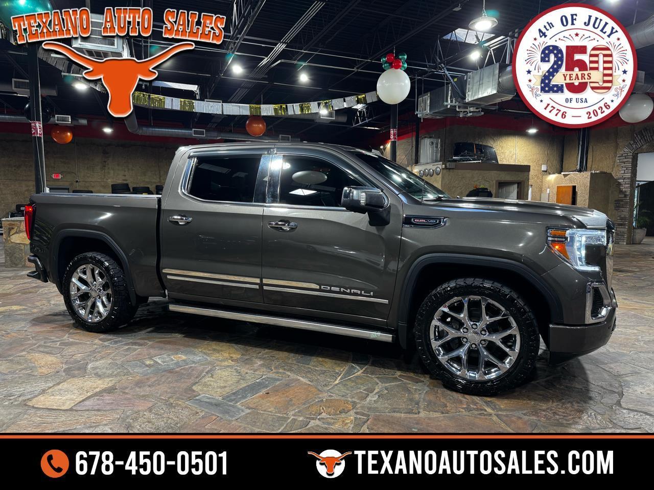 GMC Sierra 1500 4WD Crew Cab 147" Denali 2019