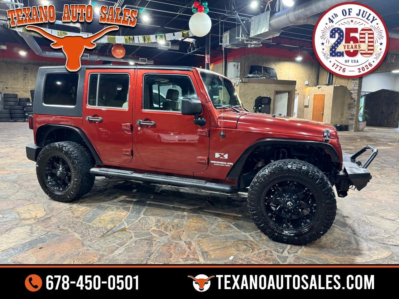 2008 Jeep Wrangler 4WD 4dr Unlimited X