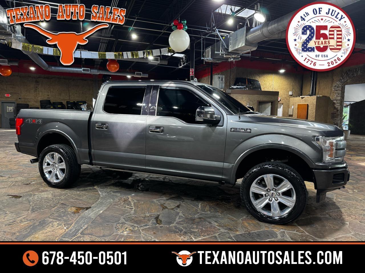 Ford F-150 Platinum 4WD SuperCrew 5.5' Box 2020