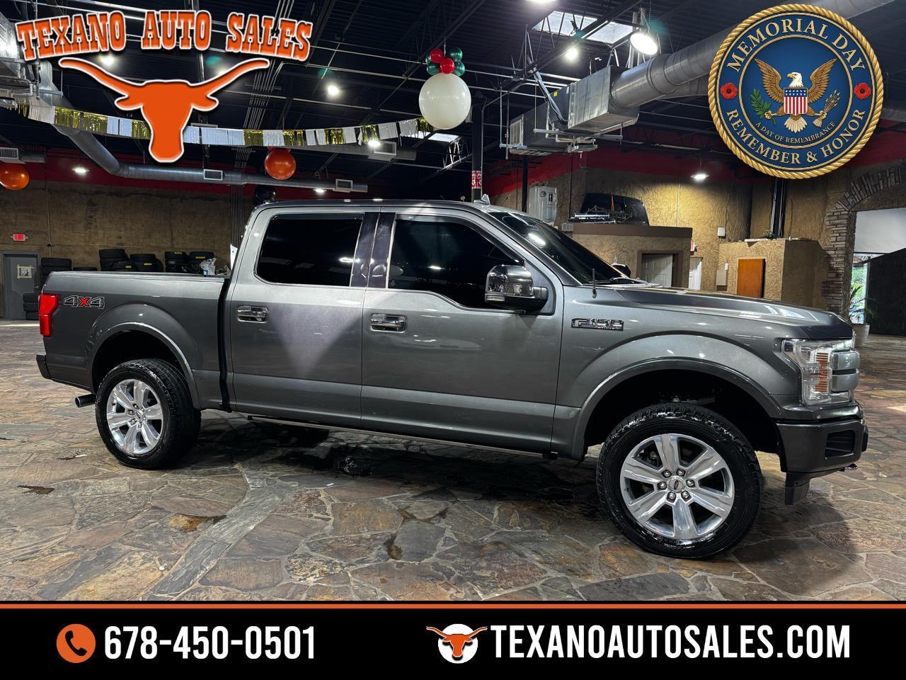 2020 Ford F-150 Platinum 4WD SuperCrew 5.5' Box