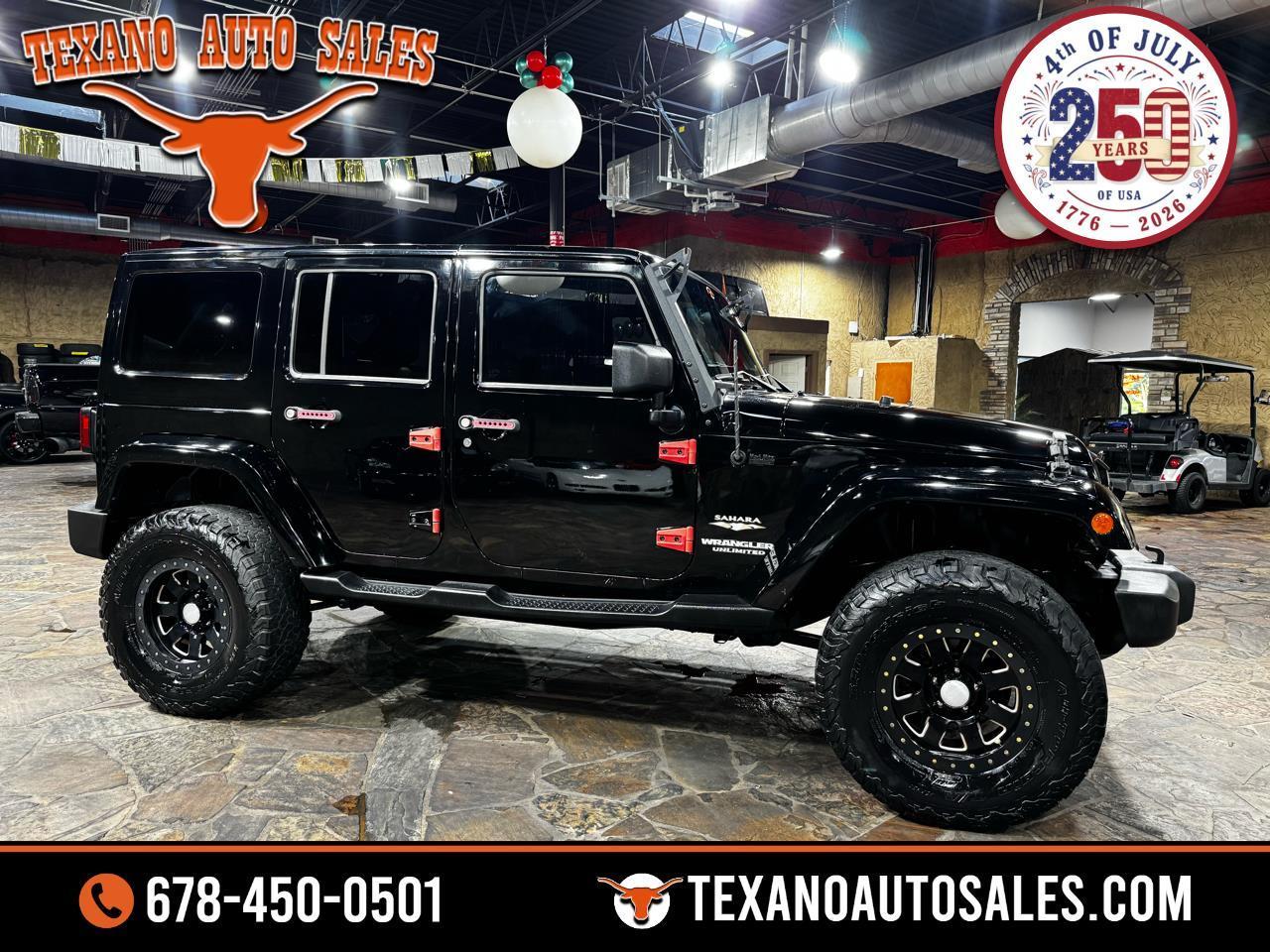 Jeep Wrangler Unlimited 4WD 4dr Sahara 2012