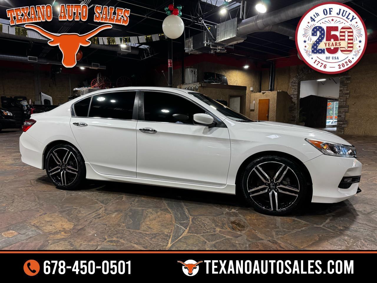 2016 Honda Accord Sedan 4dr I4 CVT Sport