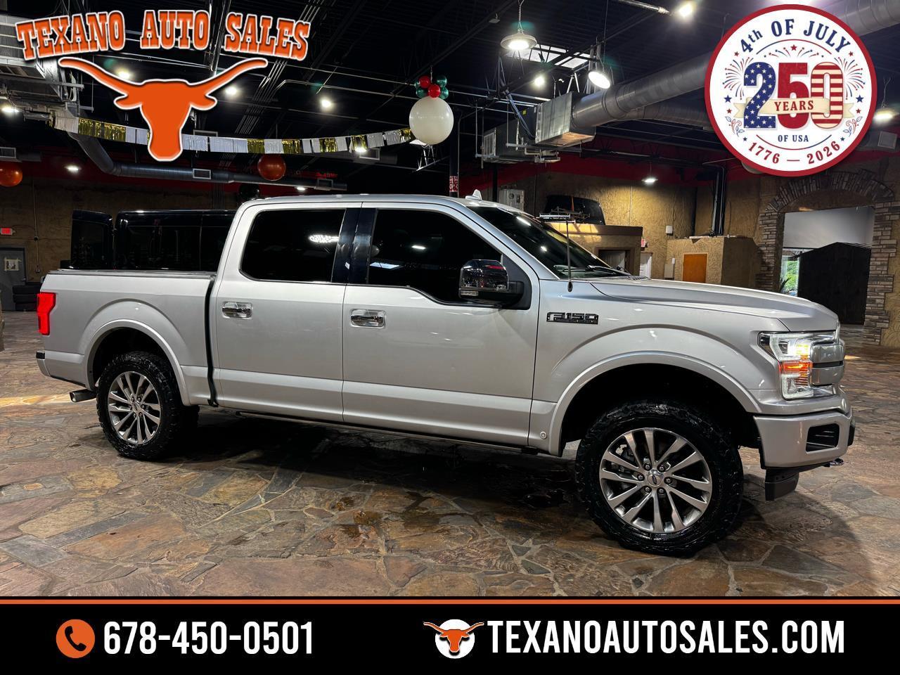 Ford F-150 Platinum 4WD SuperCrew 5.5' Box 2018
