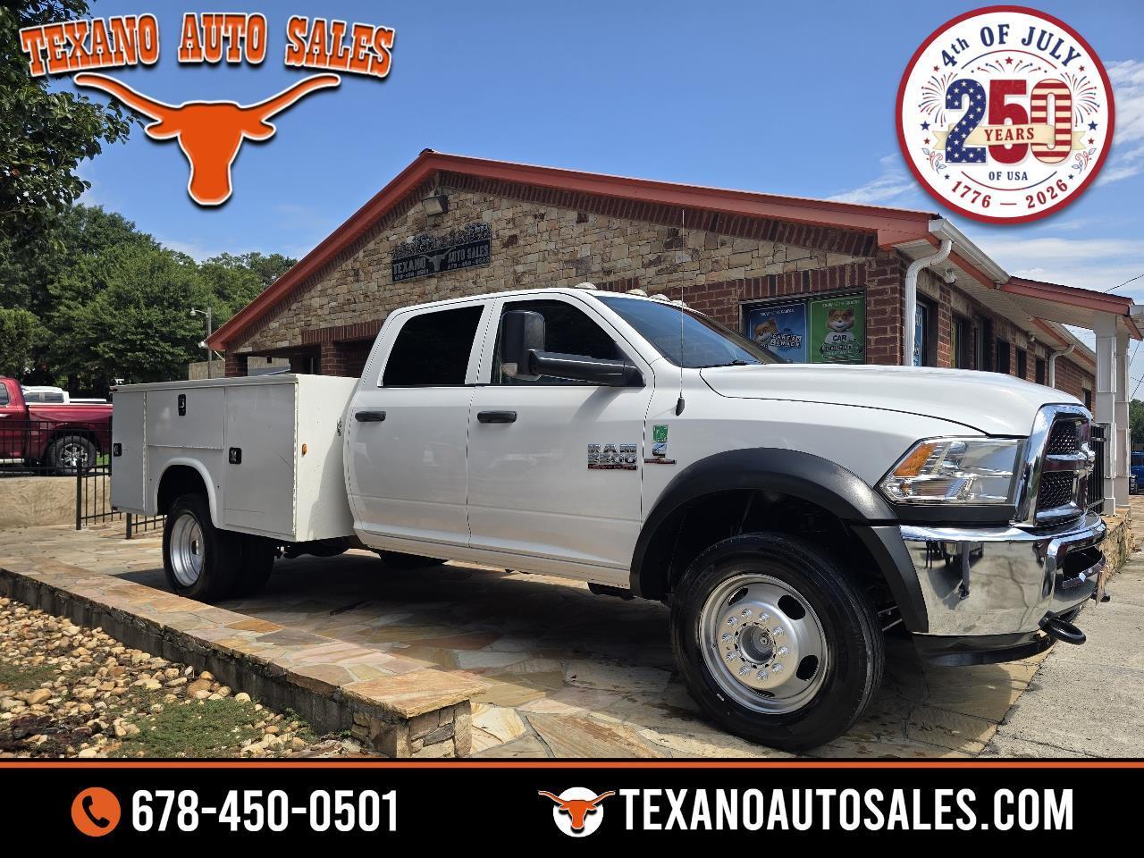 RAM 5500 Chassis Cab Tradesman 4x4 Crew Cab 60" CA 173.4" WB 2018