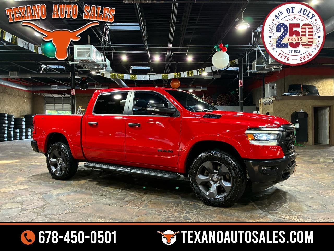 RAM 1500 Big Horn 4x4 Crew Cab 5'7" Box 2021