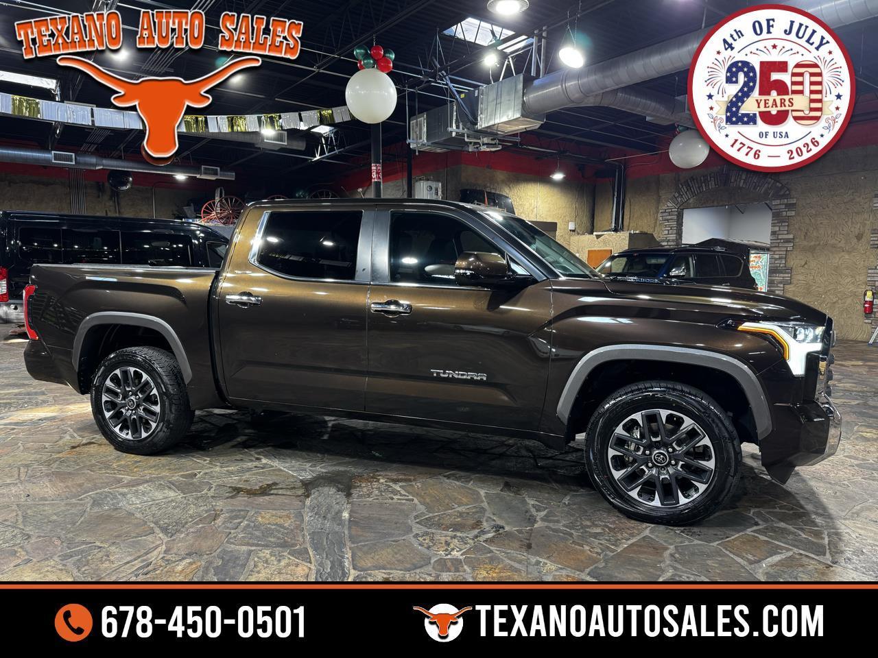 Toyota Tundra 4WD Limited Hybrid CrewMax 5.5' Bed (Natl) 2024
