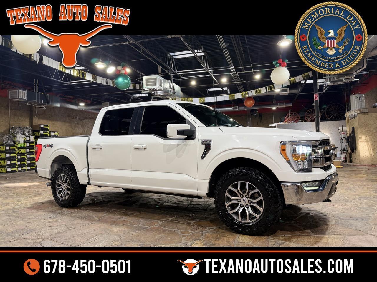 2021 Ford F-150 Lariat 4WD SuperCab 6.5' Box