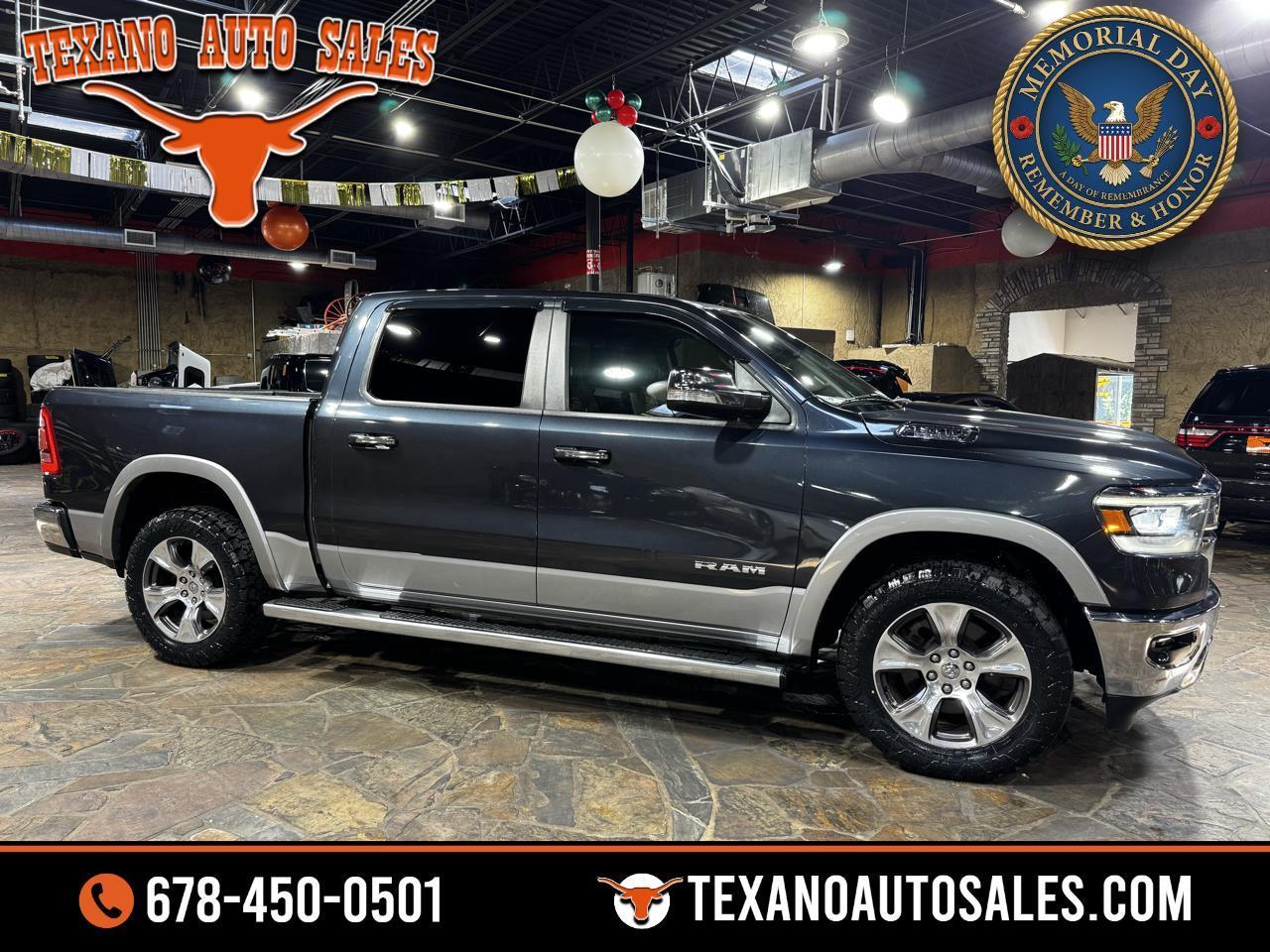 2020 RAM 1500 Laramie 4x4 Crew Cab 5'7" Box