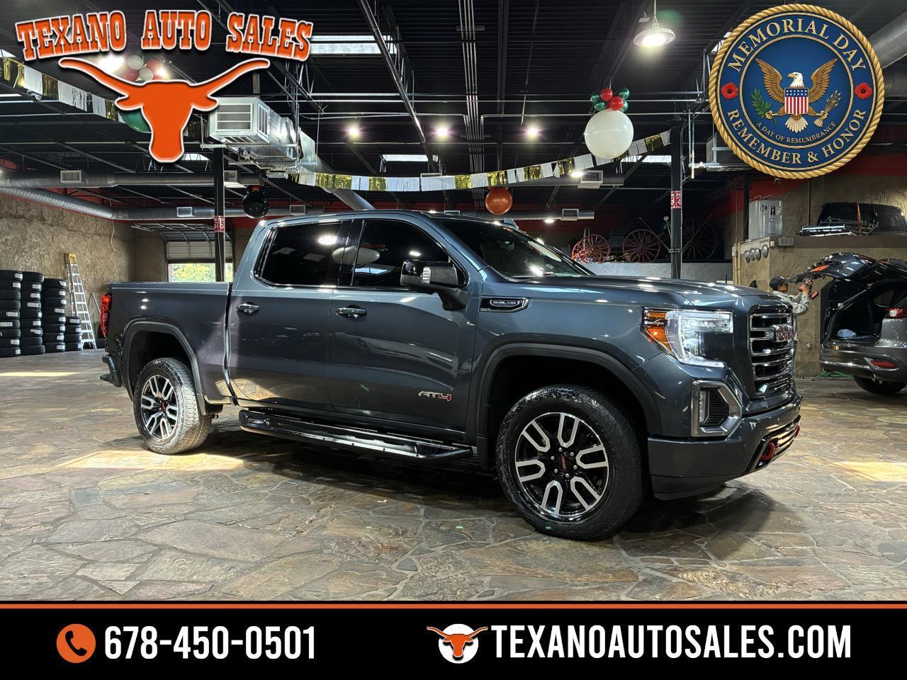 GMC Sierra 1500 4WD Crew Cab 147" AT4 2019