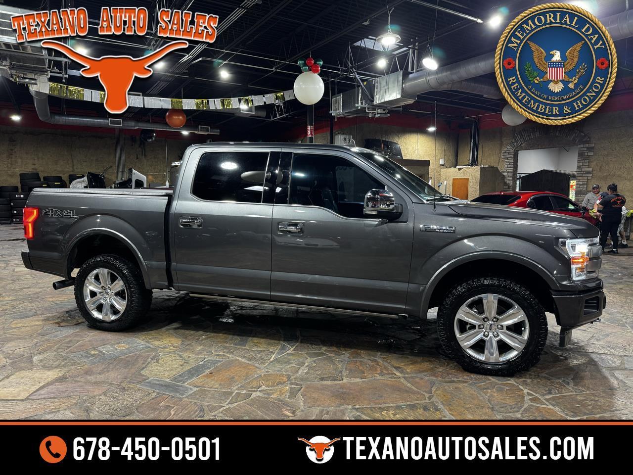 2020 Ford F-150 Platinum 4WD SuperCrew 5.5' Box