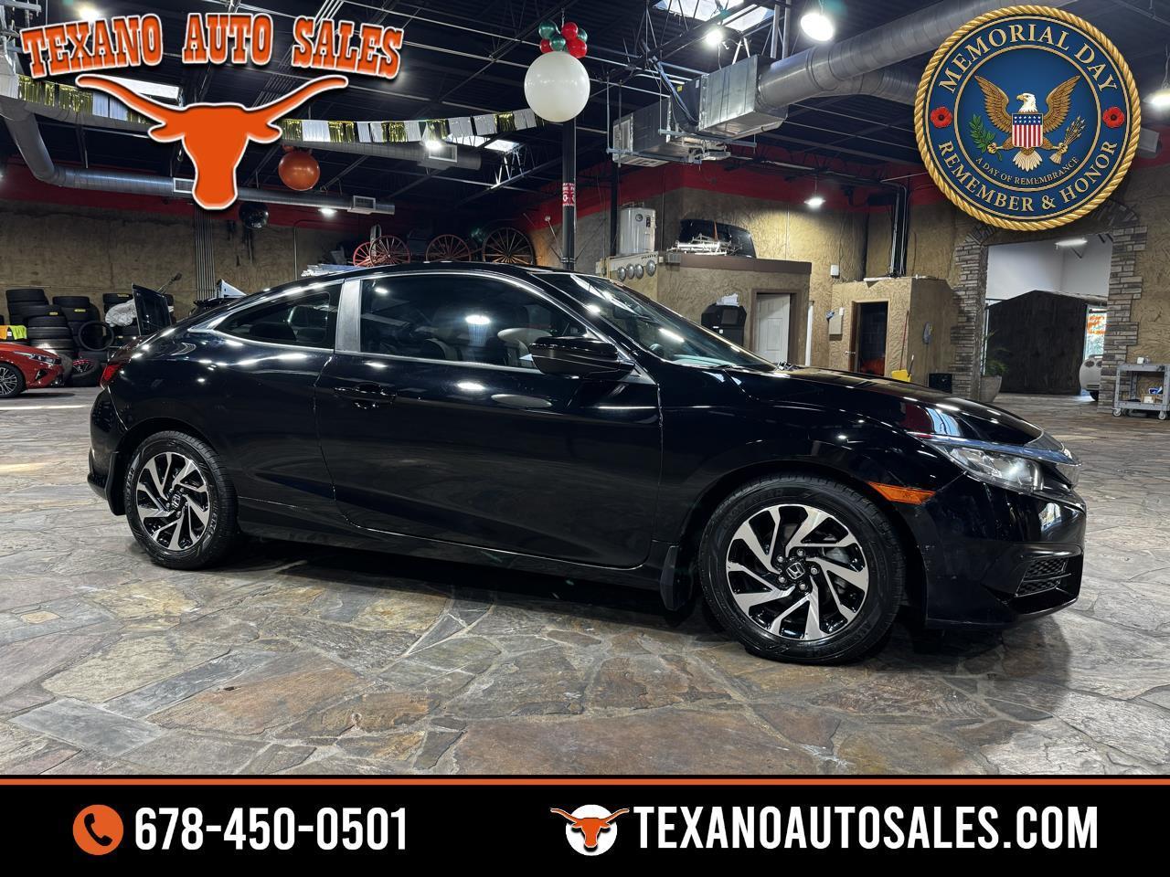 Honda Civic Coupe 2dr CVT LX 2016